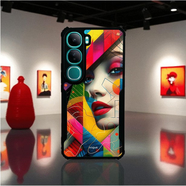 Modern Art Mobile Cover For Vivo Y300