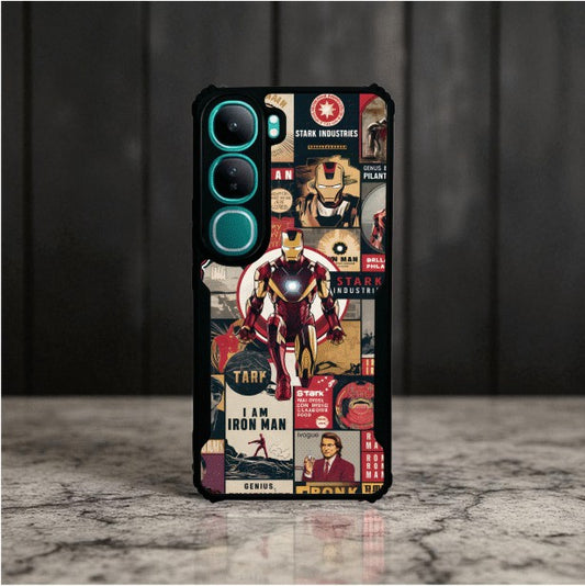 Iron Man Mobile Cover For Vivo Y300