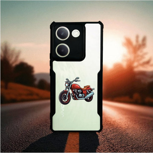 Bike Mobile Cover For Vivo Y300 Plus