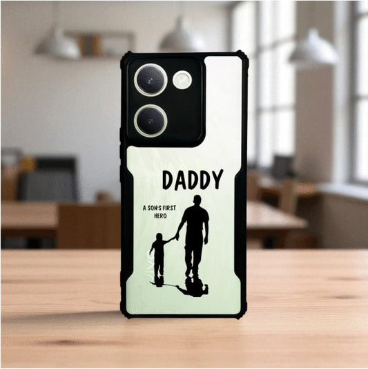 Daddy and Son Mobile Cover For Vivo Y300 Plus