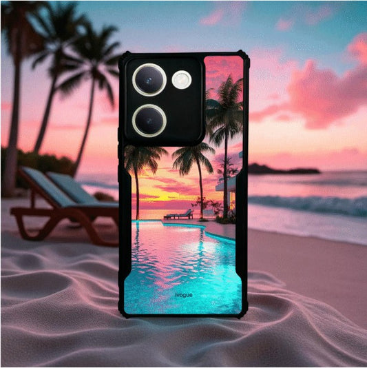 Sunset Serenity Mobile Cover For Vivo Y300 Plus