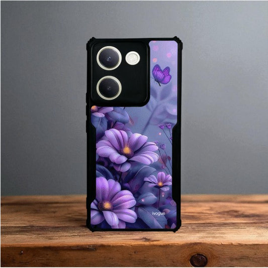 Purple Serenity Mobile Cover For Vivo Y300 Plus