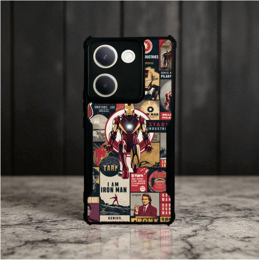 Iron Man Mobile Cover For Vivo Y300 Plus
