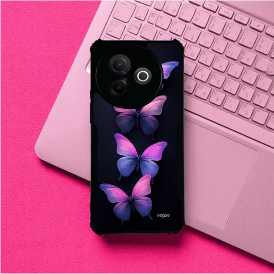 Galaxy Butterflies Mobile Cover For VIVO Y39