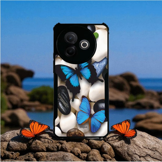 Blue Wings Beauty Mobile Cover For VIVO Y39
