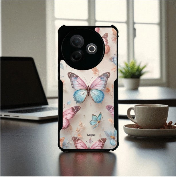 Butterfly Bloom Mobile Cover For VIVO Y39