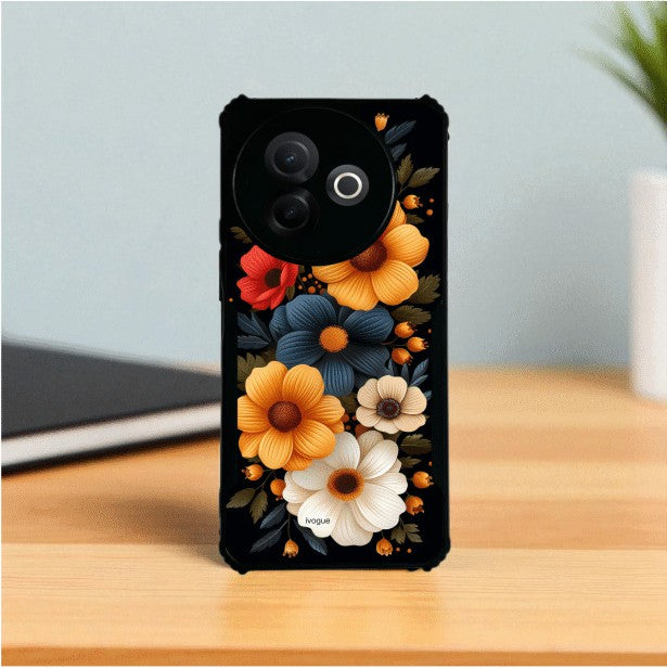Retro Petals Mobile Cover For VIVO Y39