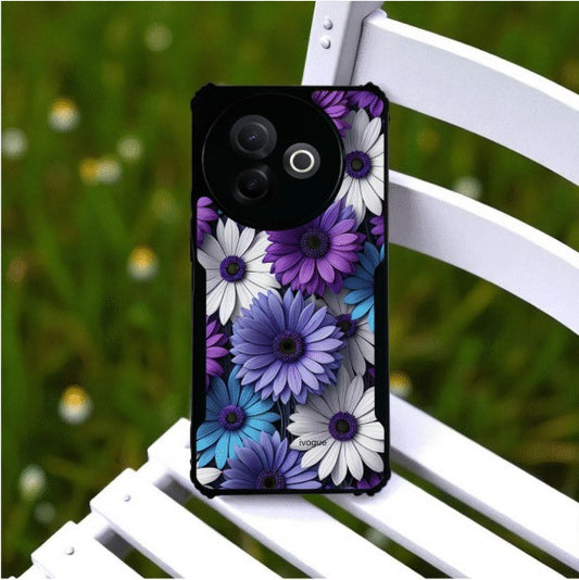 Violet Bloom Mobile Cover For VIVO Y39