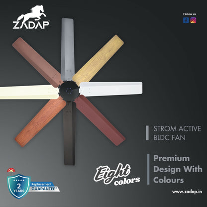 Zadap STROM High Speed BLDC Fan with Remote