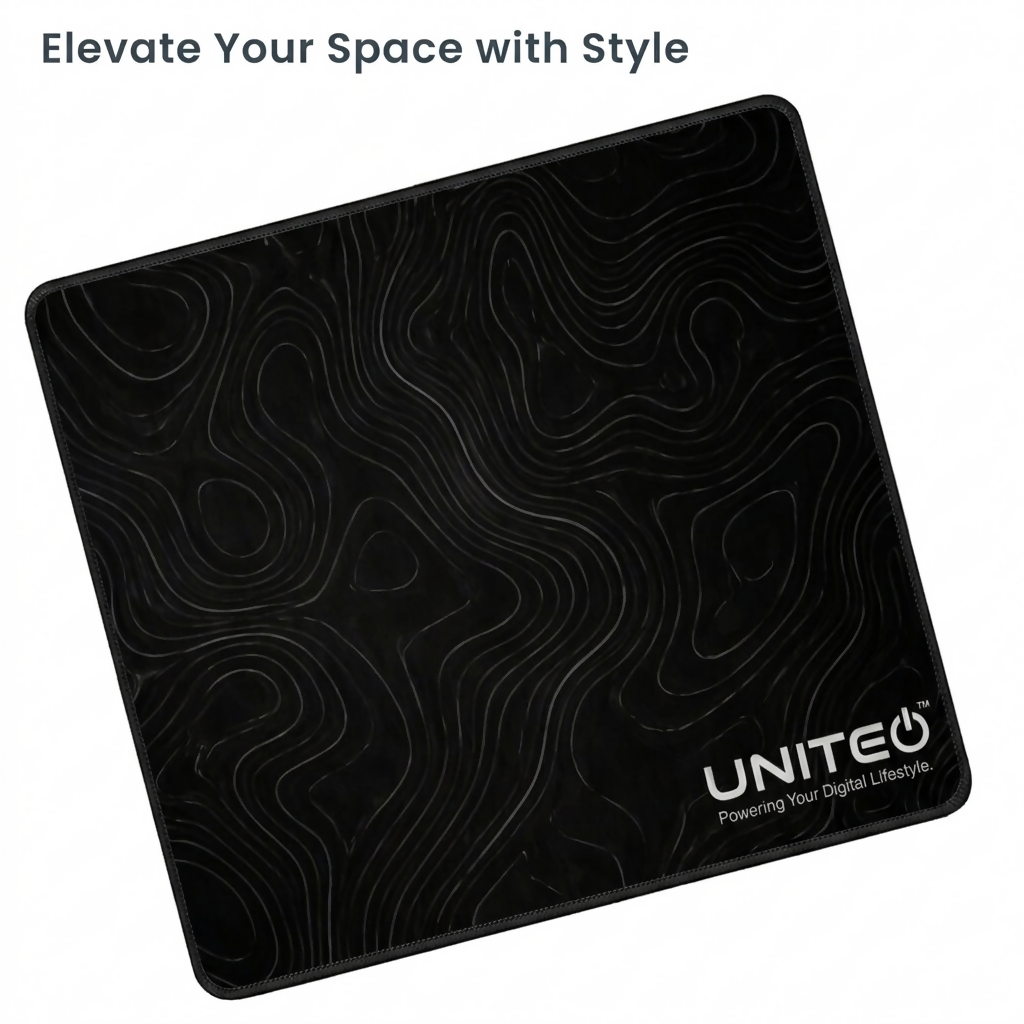 UNITEQ GlidePro M1 mouse pad with gaming mouse on top