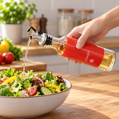 Olive Oil Dispenser – Leakproof Glass Bottle 300ml | Vastate