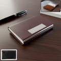 Premium Executive Business Card Holder – Magnetic Secure Closure