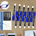 Whiteboard Marker – Bold, Refillable, Easy Wipe Blue (Pack of 10)