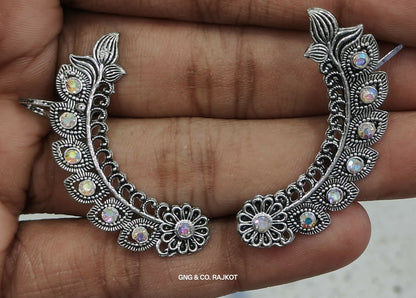Silver Jhumka Earings