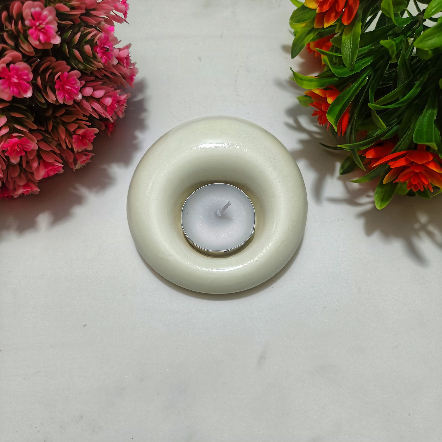 Traditional Gadi Diya – Handmade Layered Base Antique Style for Diwali, Navratri, Mandir & Cultural Home Décor