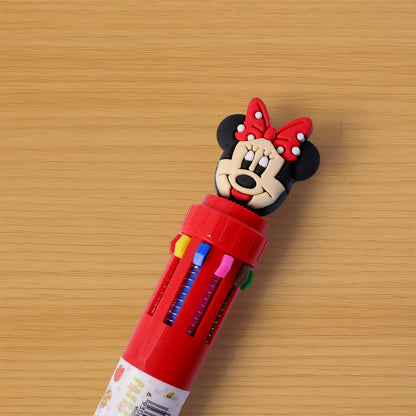 Colorful cartoon character pen set for school use