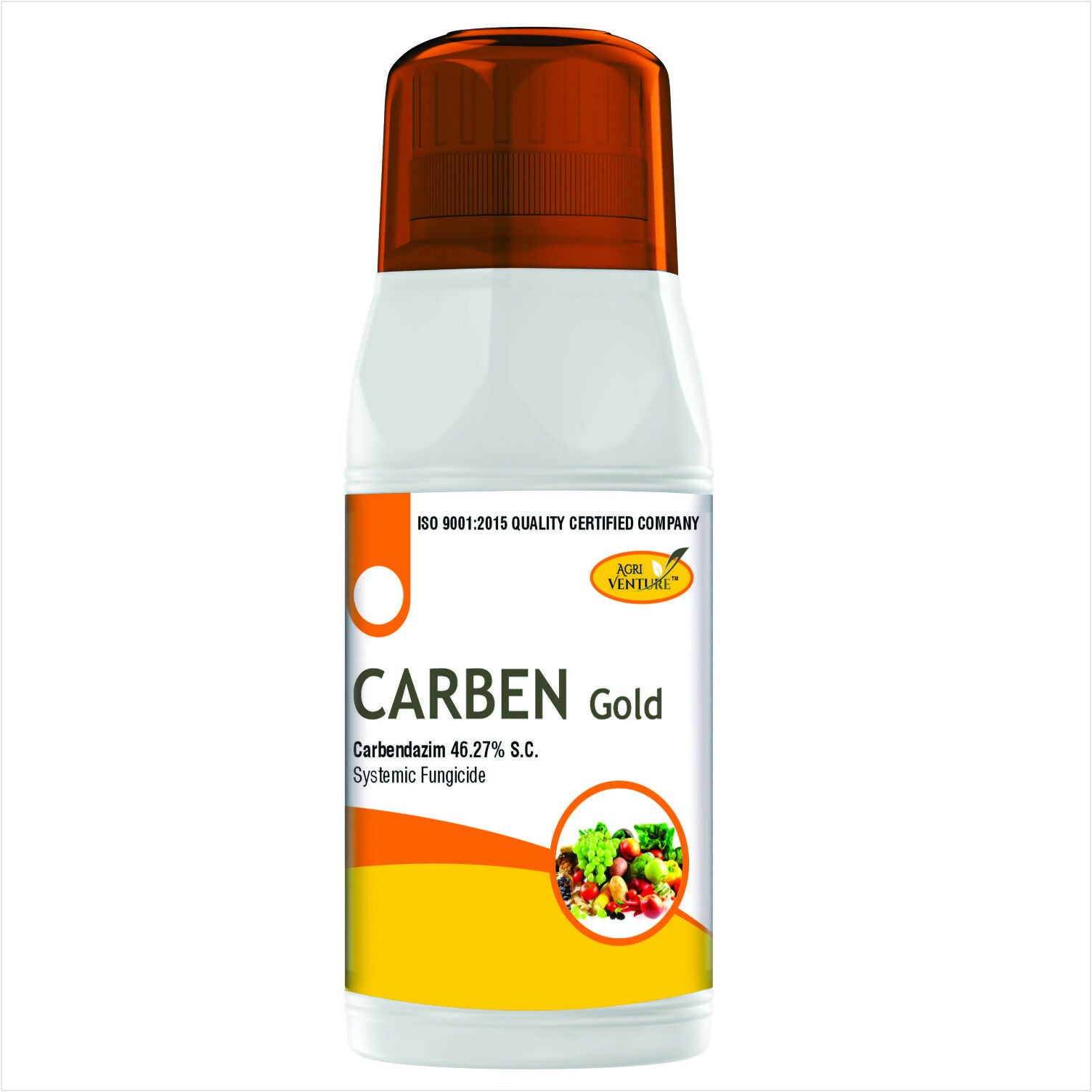 AgriVenture CARBEN GOLD (Carbendazim 46.27% SC) Broad Spectrum Systemic Fungicide (1 Ltr)