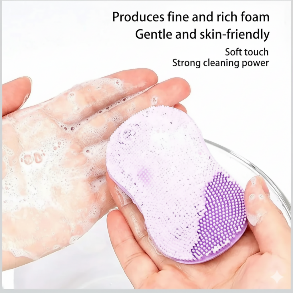 Silicone Glowpad scrubber