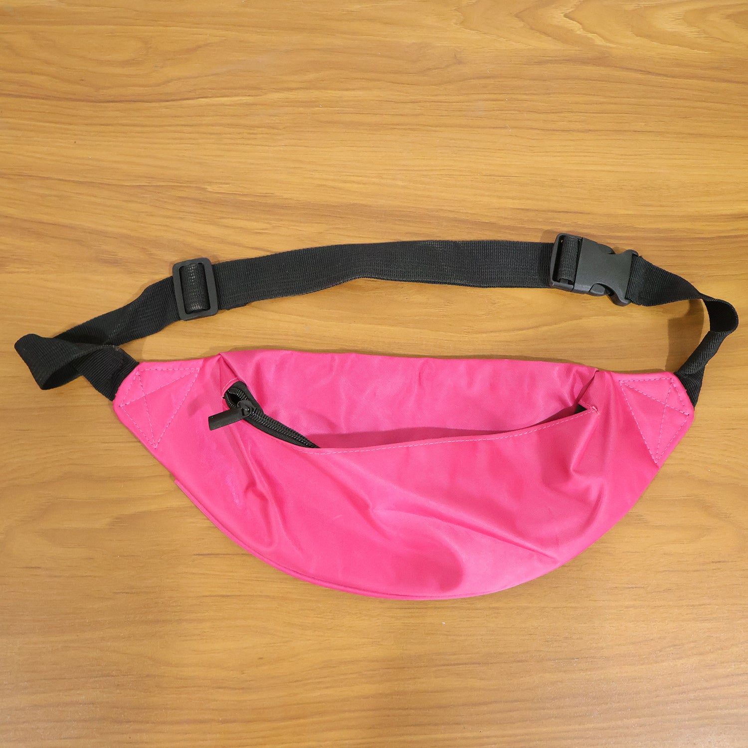 Model wearing crossbody waist bag