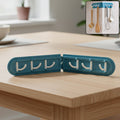 Foldable Rotating Wall-Mounted Hook Rack – Space-Saving Organizer