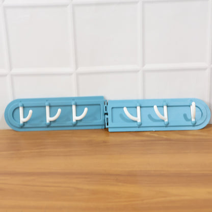 Foldable Rotating Wall-Mounted Multipurpose Hook Rack (1 Pc)