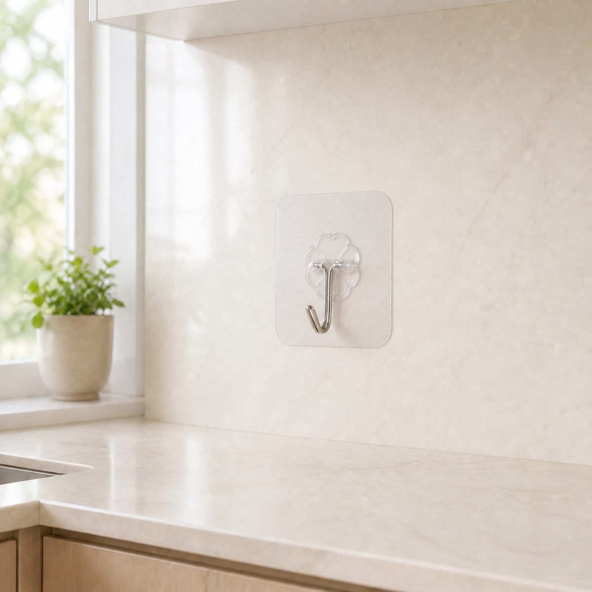 Self-Adhesive Wall Hook – Damage-Free Universal Organizer