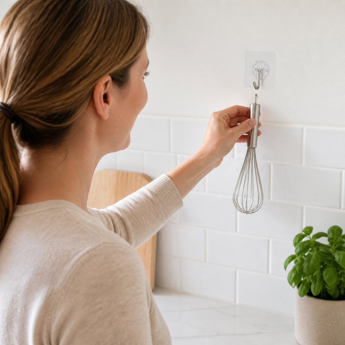 Self-Adhesive Wall Hook – Damage-Free Universal Organizer