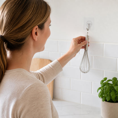 Self-Adhesive Wall Hook – Damage-Free Universal Organizer