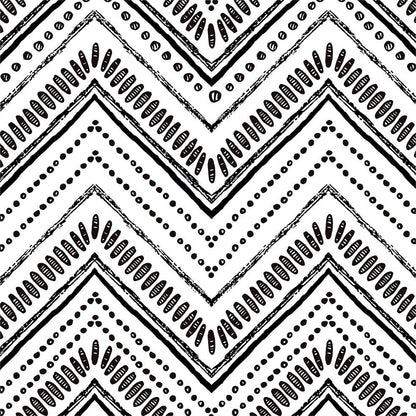 Waterproof Chevron Pattern Wall Sticker 45cm x 3meter (1 Pc)