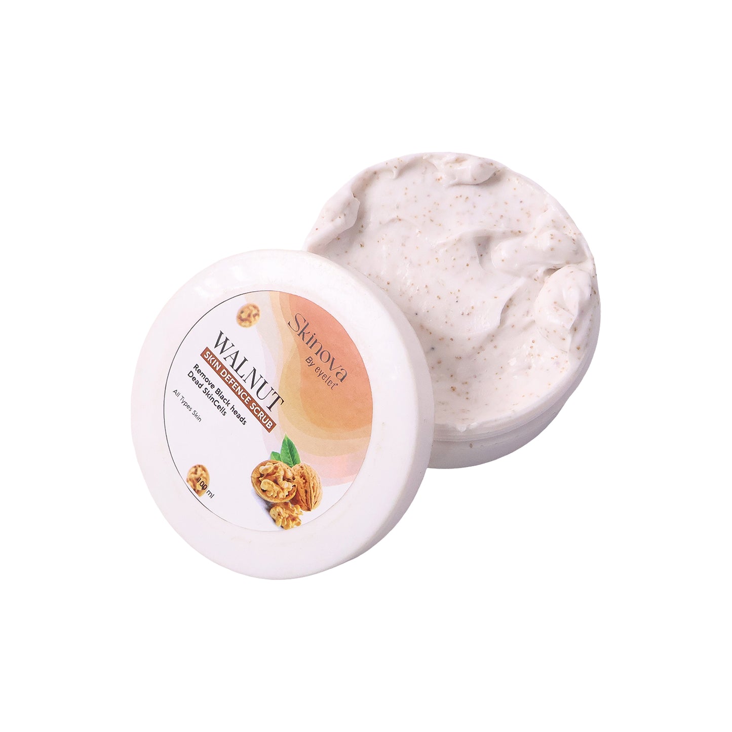 Eyelet Walnut Skin Defence Scrub  Dead Skin Cell Cleansing (100ml)