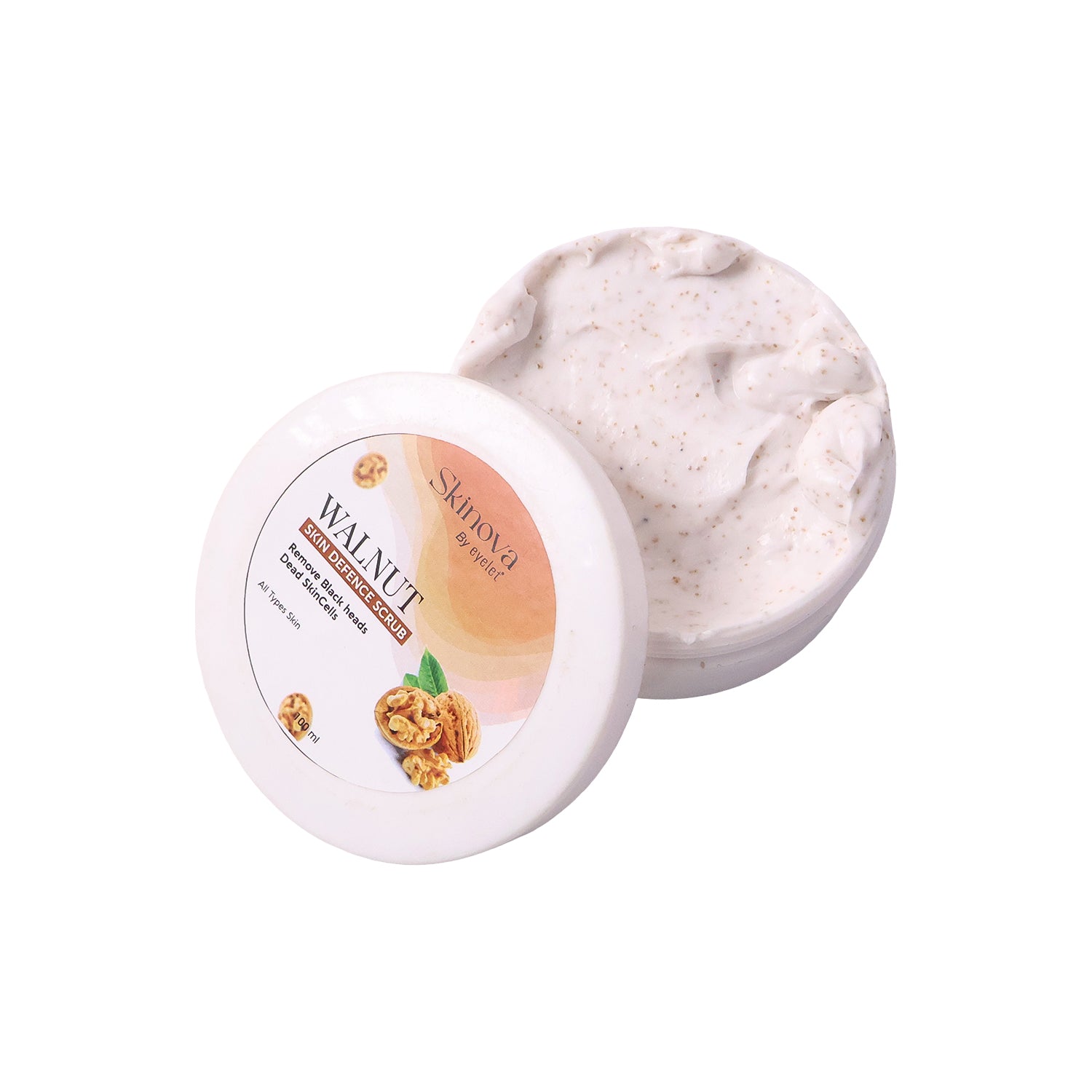 Eyelet Walnut Skin Defence Scrub  Dead Skin Cell Cleansing (100ml)