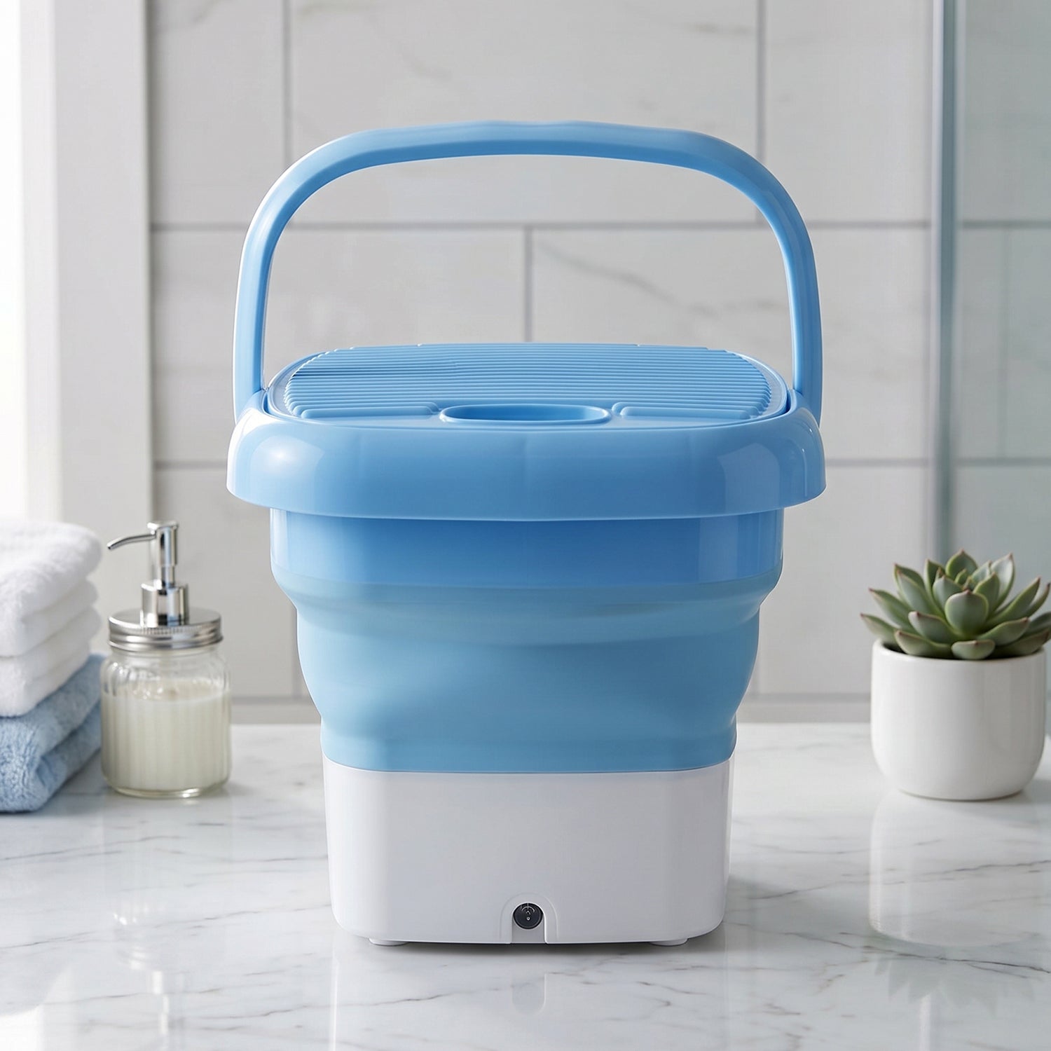 Folding Washing Machine, Mini Portable Washing Machine (1 Pc)