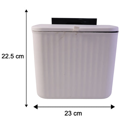 Portable Plastic Kitchen Dustbin front view