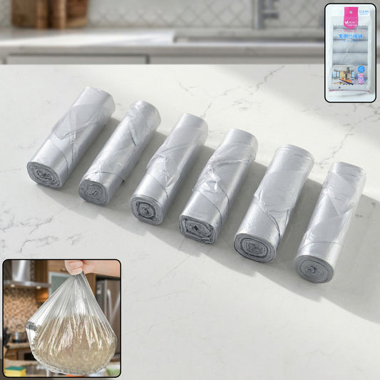 Multipack Garbage Bags Roll Set (6 Roll, 45x55 Cm)