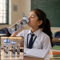 Water Bottle Set of 3 for Travel with Leak Proof Lids (3 Pc)