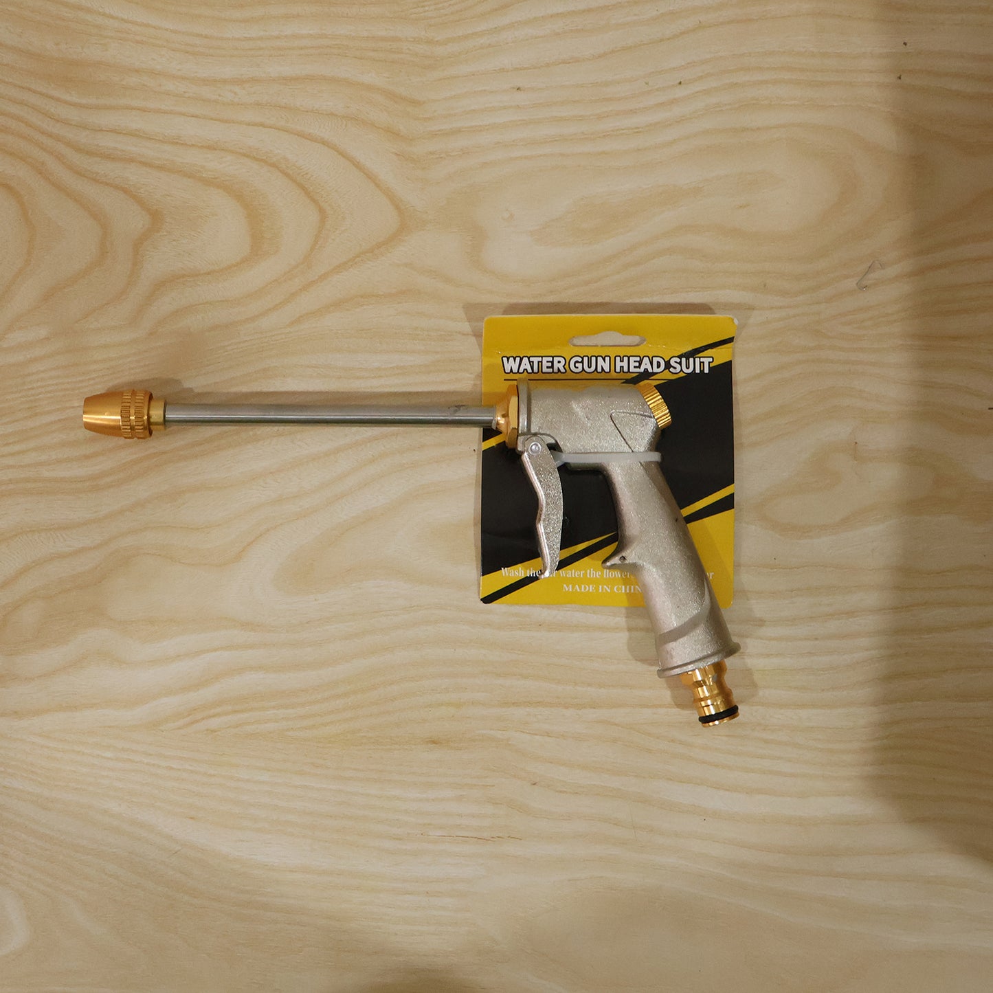High pressure garden water spray gun with ergonomic grip