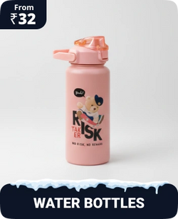 Water bottles for school and gym and travel