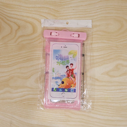 Waterproof Mobile Pouch – Transparent Phone Cover with Lock