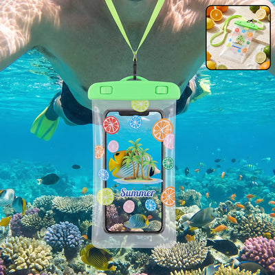 Waterproof Mobile Pouch – Transparent Phone Cover with Neck Strap