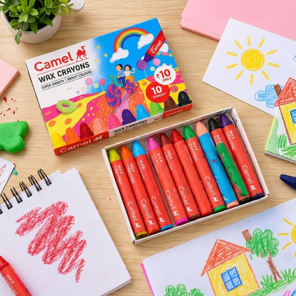 Camel Wax Crayons
