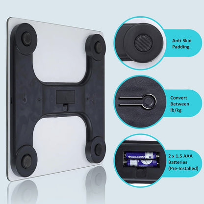 Digital Body Weight Weighing Scale with LCD Display (1 Pc)