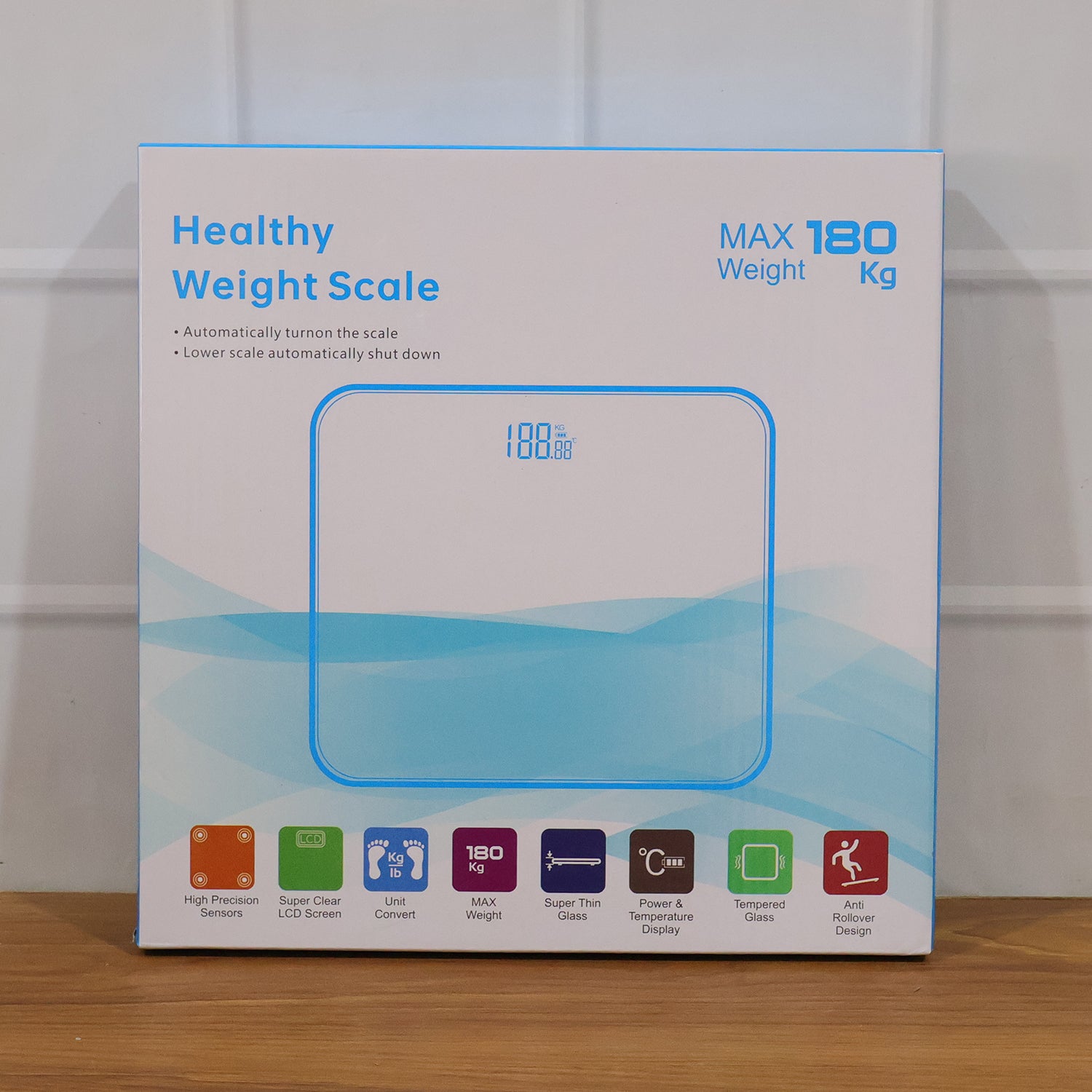 Digital Body Weight Weighing Scale with LCD Display (1 Pc)