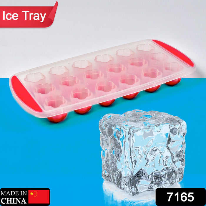 Ice Mould Flower Shape 18 Cavity Mould ice Tray Sphere ice Flower Mould Small ice Flower Tray Mini ice Cube Tray
