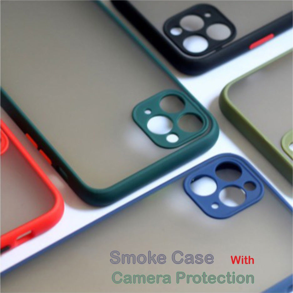 Smoke Camera Protection Hard Protection Case For Iphone