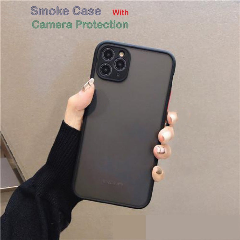 Smoke Camera Protection Hard Protection Case For Oppo