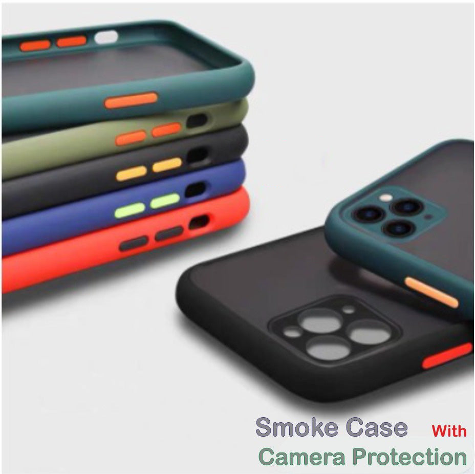 Smoke Camera Protection Hard Protection Case For Iphone