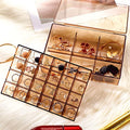 Acrylic Jewelry Box – 30 Compartment Dustproof Organizer | Organivo