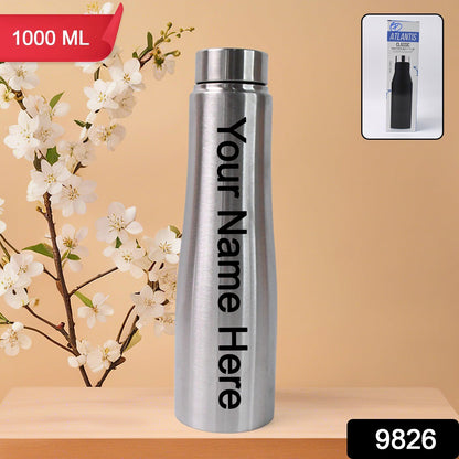 Customize Stainless Steel Double Wall Vacuum-Insulated Drink Water Bottle (1000 ML)