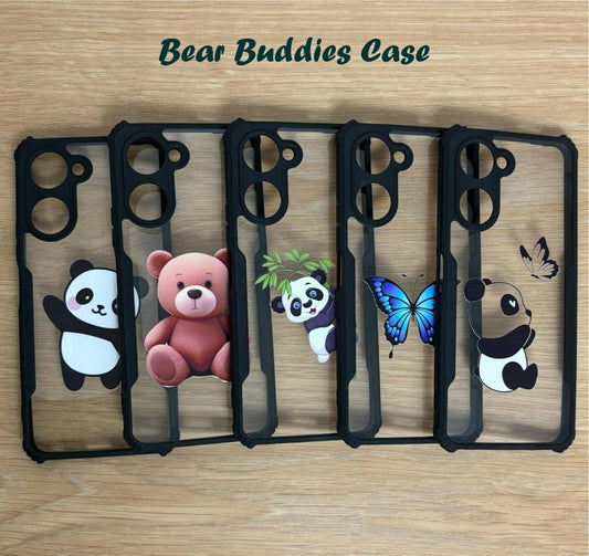 Bear Buddies Case For Poco C61
