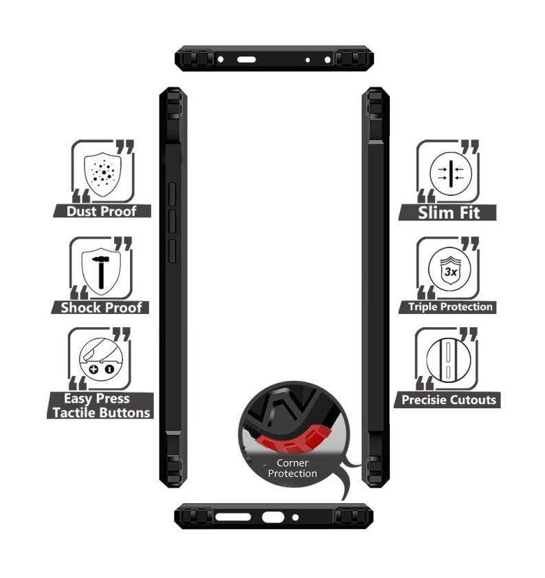 Bear Buddies Case For Poco C61